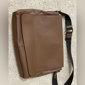 Coach Men Brown Gotham Messenger Bag